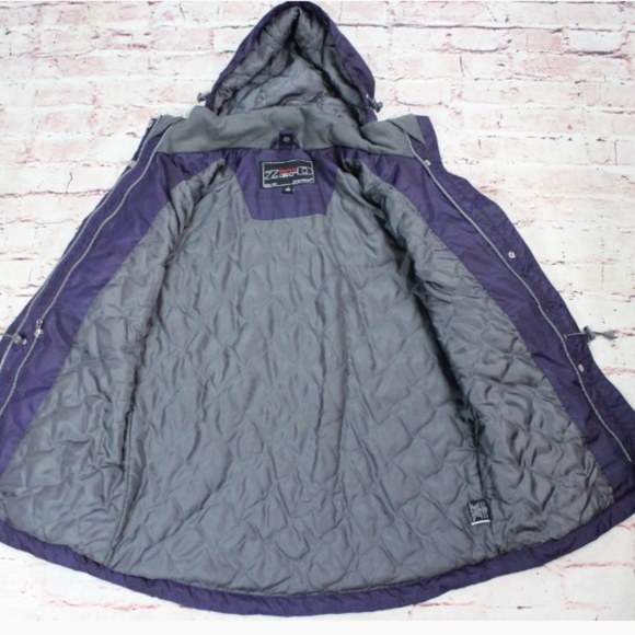 Women's Below Zero Ski Jacket Purple Size Small - Picture 4 of 7